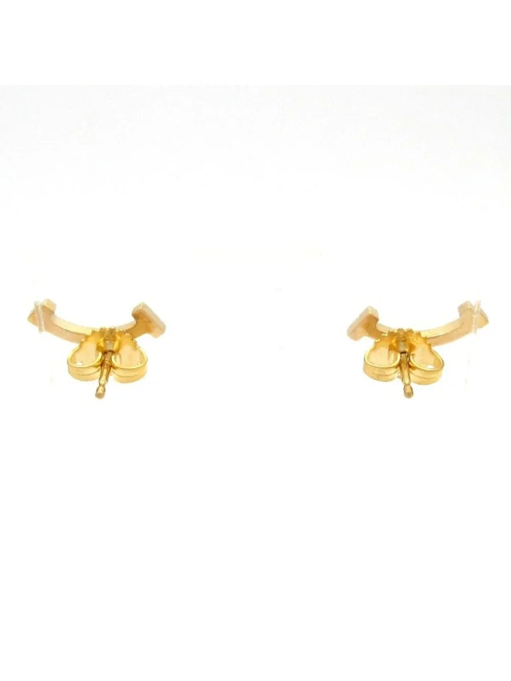 Tiffany & Co Earrings T Smile 18k Yellow Gold